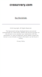 Mobile Screenshot of cvssurvery.com