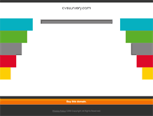 Tablet Screenshot of cvssurvery.com